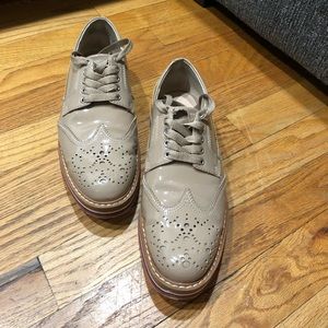 Steve Madden patent leather shoes. Size 6.5. Used.
